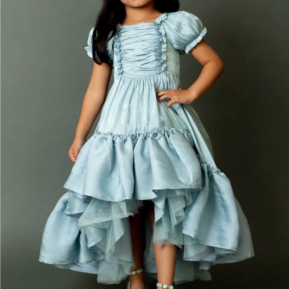 Joyfolie Light Blue Formal Kids Dress